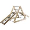 CLASSIC WORLD EDU Drewniany Plac Zabaw XL Zestaw Drabinka Montessori do Wspinaczki