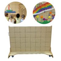 MASTERKIDZ  Wolnostojąca Tablica Naukowa Kreatywna STEM 166 x 125