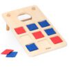 Viga Gra Zręcznościowa 2w1 Kółko i Krzyżyk + Cornhole - Rzut Do celu