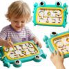 WOOPIE Tablica Magnetyczna Montessori Labirynt Krab Turkusowa