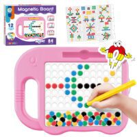WOOPIE Tablica Magnetyczna dla Dzieci Montessori MagPad Słonik