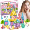 WOOPIE Klocki Magnetyczne Konstrukcyjne 3D Zestaw Edukacyjny Bajkowy Zamek 55el.