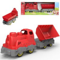 BIG Pociąg Towarowy Wagon z Wywrotką Zabawka do Pasku