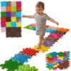 WOOPIE Mata Sensoryczna Ortopedyczna Royal Puzzle 26 el. + 4 małe