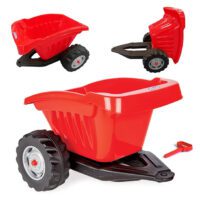 WOOPIE Przyczepka Wywrotka ACTIVE TRAILER Czerwona 35 kg