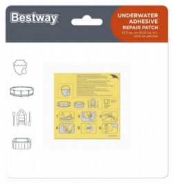 Podwodne łatki naprawcze do artykułów dmuchanych Bestway