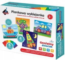 Wspaniała Mozaika do wyklejania Genialny Dzieciak