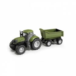 Duży traktor z wywrotką Zielony Adriatic